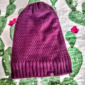 Marmot knit beanie (fleece lined)